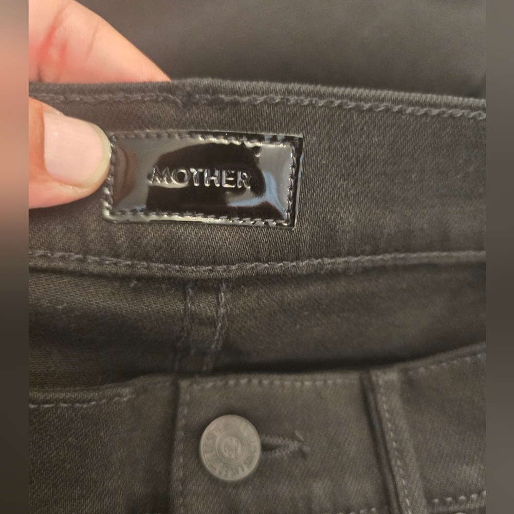 MotherThe Dagger Flood High-Rise Straight-Leg Jeans - Picture 7 of 16